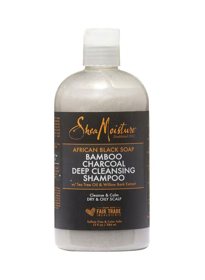 SheaMoisture Bamboo Charcoal Deep Cleansing Shampoo 384ml