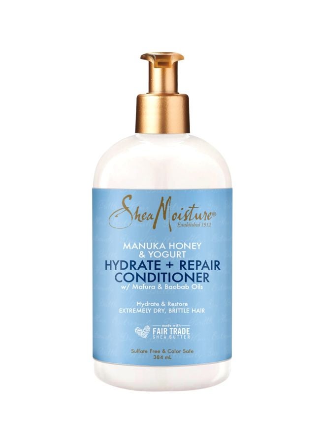 SheaMoisture - Manuka Honey And Yogurt Hydrate And Repair Conditioner 384ml - Image 1