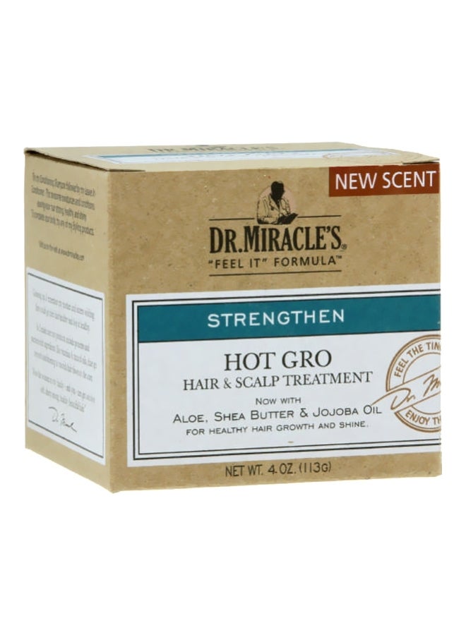 Dr. Miracle's Feel It Hot Gro Hair And Scalp Treatment 113grams 