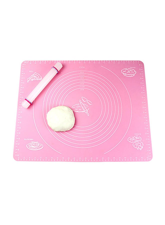 يونيفرس بساط لف العجين وردي 70x90سم - Image 1