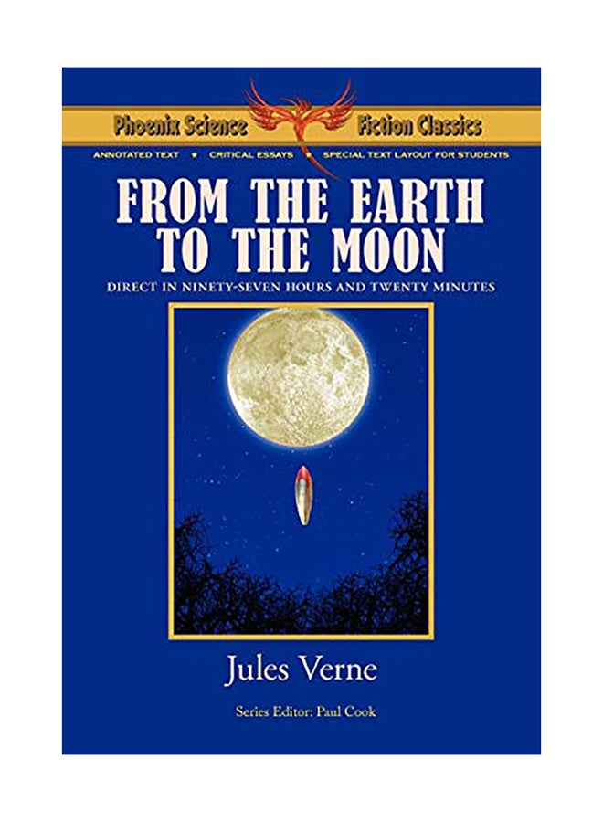 From the Earth to the Moon من الأرض إلى القمر غلاف ورقي الإنجليزية