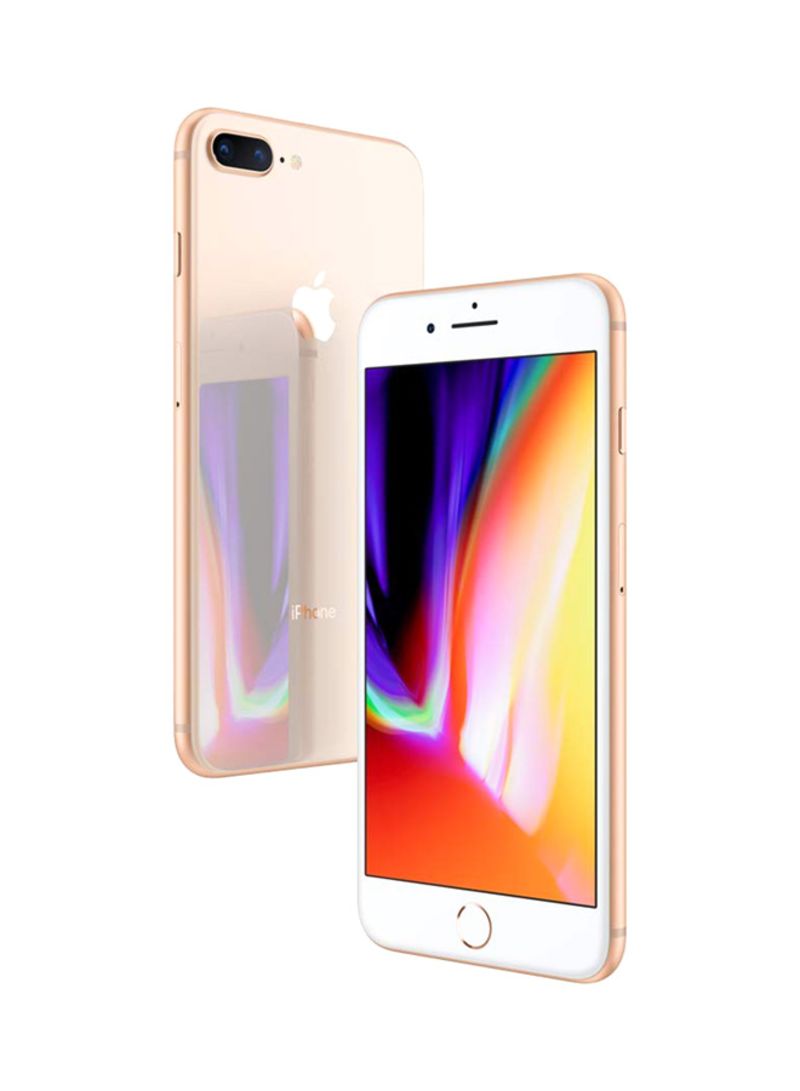 Apple - Refurbished - iPhone 8 Plus 256GB Gold 4G With Facetime - Middle East Version - Image 1