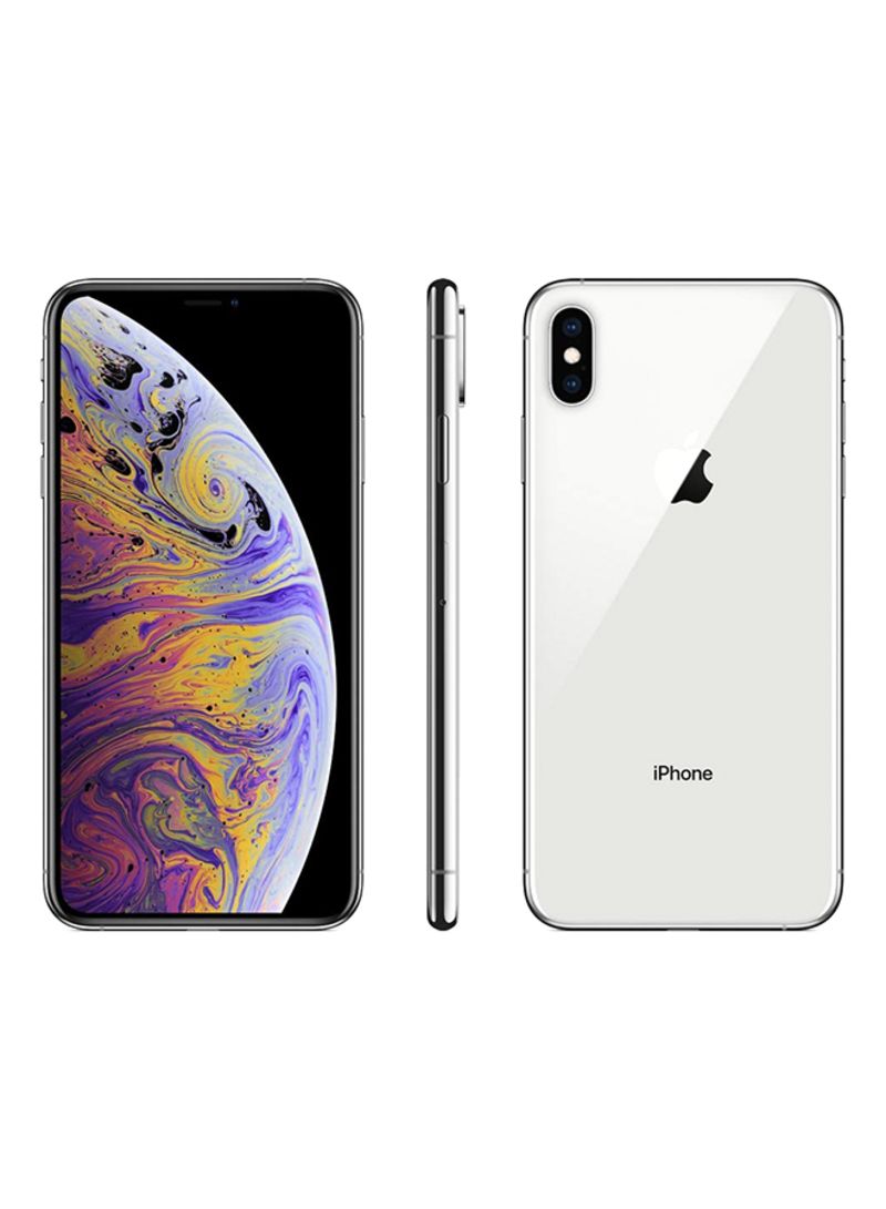 Apple - Refurbished - iPhone XS Max 64GB Silver 4G - International Version - Image 1