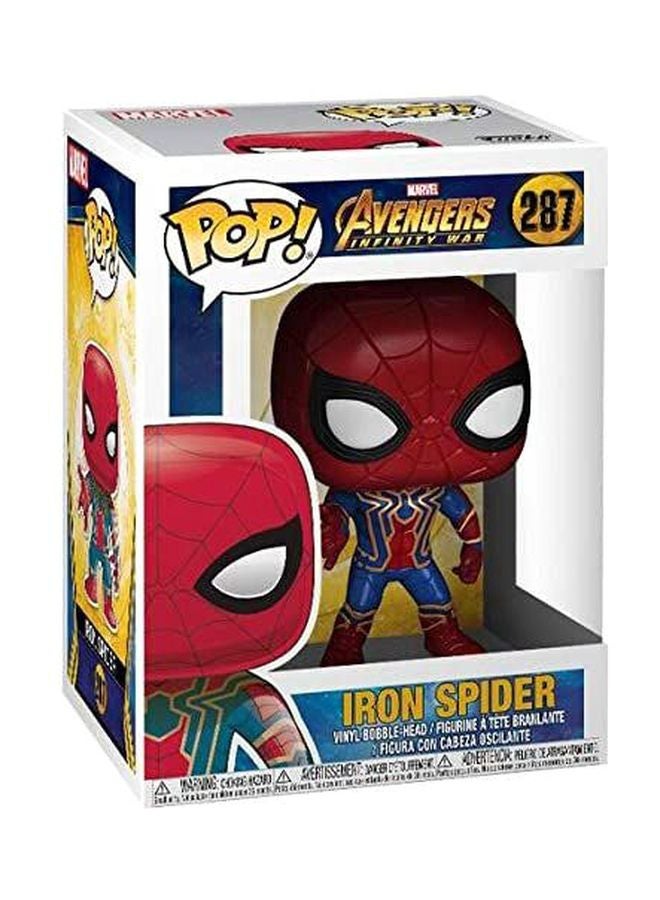 Funko POP! Marvel Avengers Infinity War Iron Spider Action Figure Toy for Kids 26465 2.5x2.5x3.75inch  - Image 3