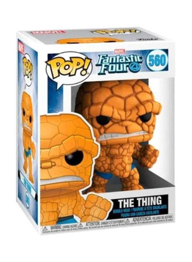 Funko Pop! Marvel: Fantastic Four The Thing Collectable Vinyl Figure, 44988 3.75inch