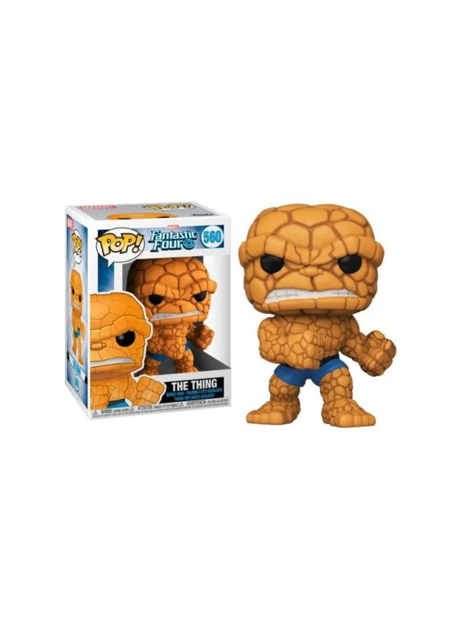 Funko Pop! Marvel: Fantastic Four The Thing Collectable Vinyl Figure, 44988 3.75inch