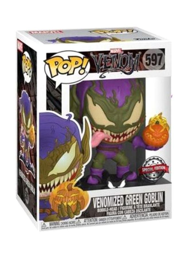 Funko - POP! Marvel Venom: Venomized Green Goblin Bobblehead 597 3.75inch - Image 1