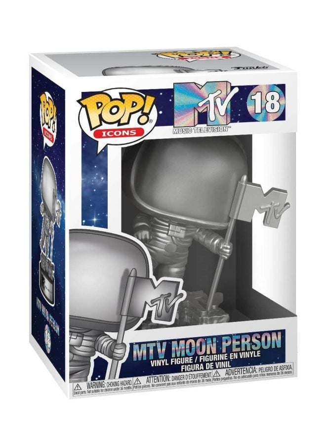 Funko Pop! Icons MTV: Moon Person  Collectable Vinyl Figure - 43563 3.75inch  - Image 2