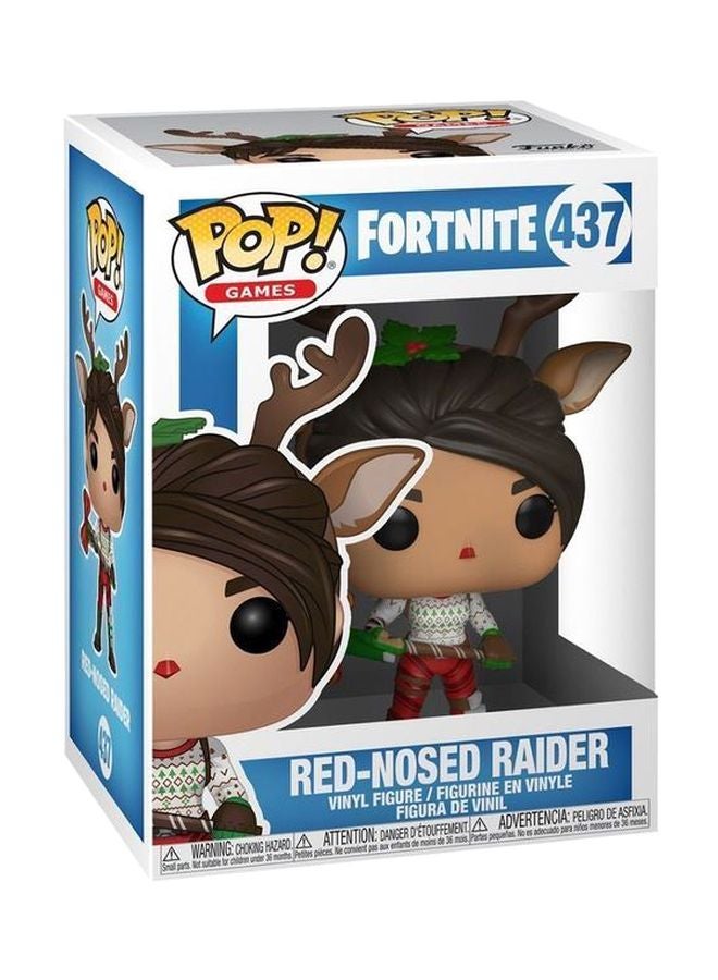 Funko - POP! Fortnite Red-Nosed Raider Bobblehead 35149 - Image 1