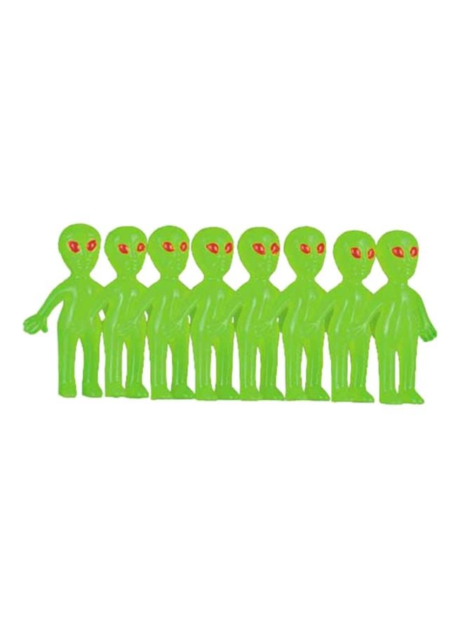 Amscan 12-Piece Glow in the Dark Alien Party Favours Set 