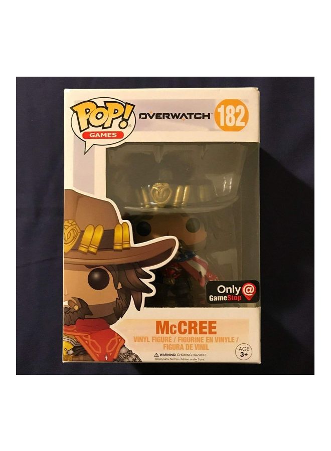 PoP! Games: Overwatch USA McCree Exclusive Vinyl Figure 182 3.74inch