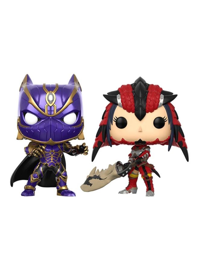 POP! Games Marvel Vs Capcom Infinite : Panther Vs Monster Hunter Bobblehead 2