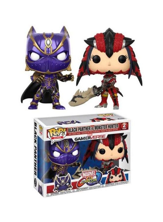 POP! Games Marvel Vs Capcom Infinite : Panther Vs Monster Hunter Bobblehead 2