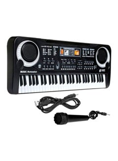 Unique 61 Keys Digital Electric Piano With Microphone Portable Electronic Keyboards Set  - Image 1