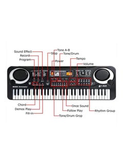 Unique 61 Keys Digital Electric Piano With Microphone Portable Electronic Keyboards Set  - Image 4