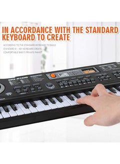 Unique 61 Keys Digital Electric Piano With Microphone Portable Electronic Keyboards Set  - Image 5