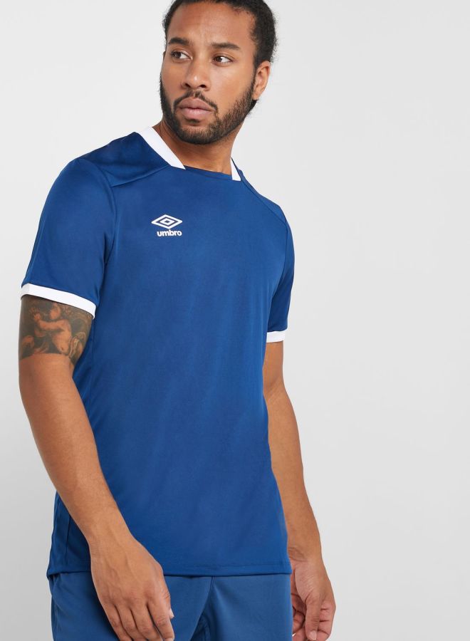 umbro Capital Brand Name Printed Sports Jersey Blue/White - Image 1