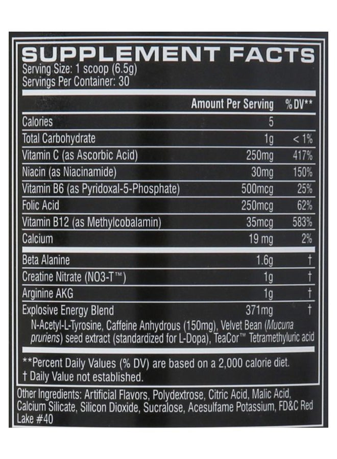 C4 Explosive Energy Pre-Workout - Watermelon - 30 Servings