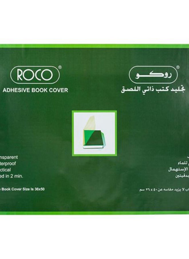 Waterproof Adhesive Book Cover Green/White - v1597068764/N39512306A_2