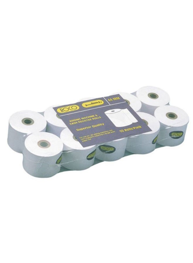 روكو بكر ورق آلة تسجيل النقود، من 10 قطع