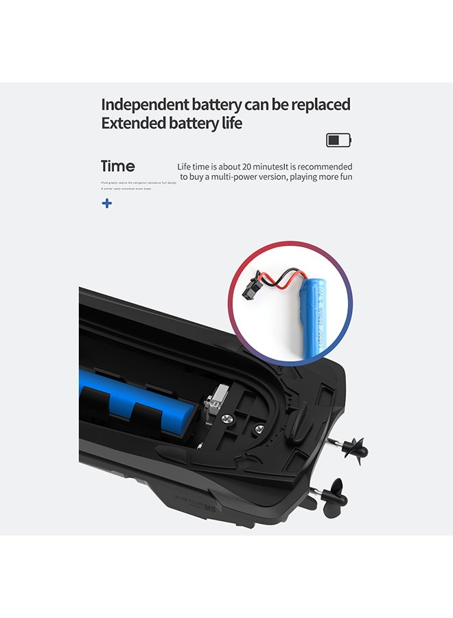 2.4Ghz RC Motorboat 27x12.5x15.7cm - Image 3