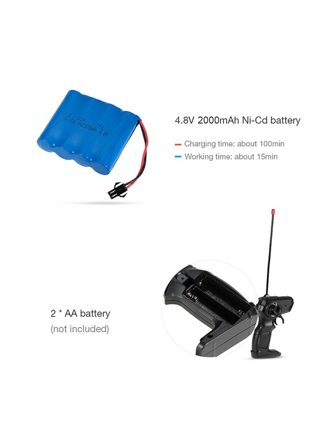 سيارة باجي زاحفة تعمل بجهاز تحكم عن بعد بتردد 2.4 جيجاهرتز 31x15.7x21سم - Image 5
