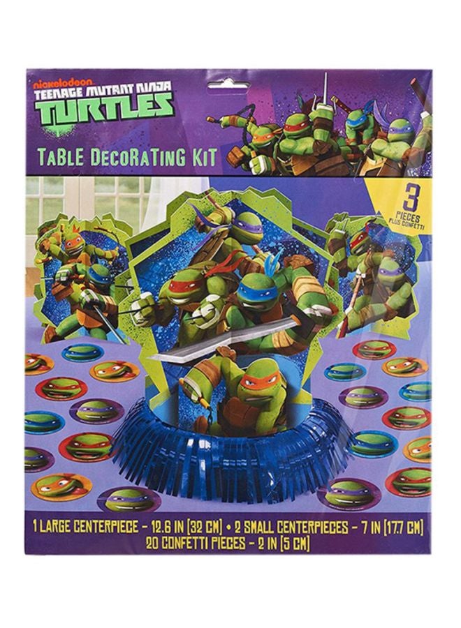 Amscan 3-Piece Teenage Mutant Ninja Turtles Table Decorating Set - Image 2