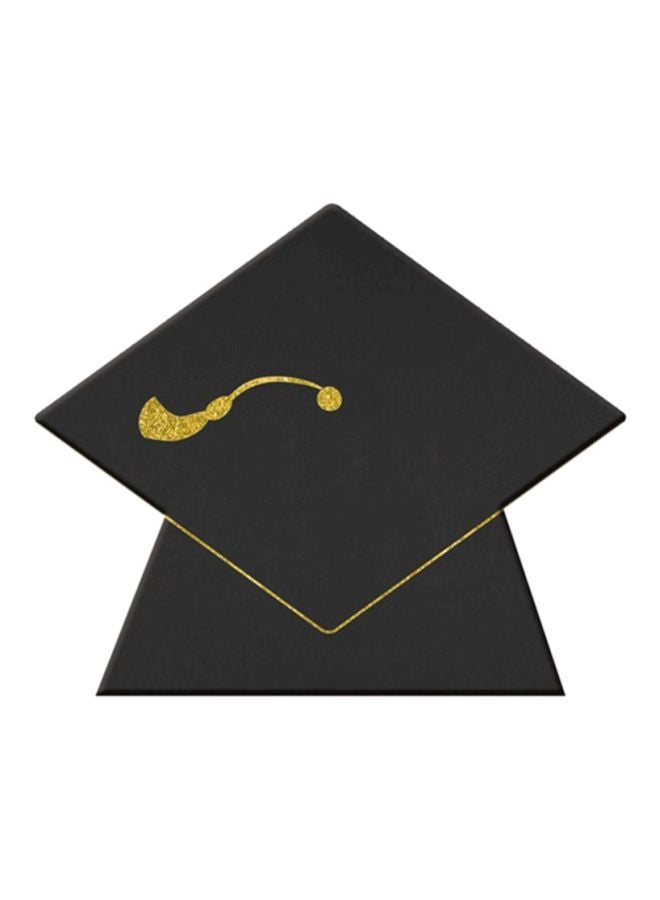 Amscan 8-Piece Grad Mortarboard Chalkboard Stands