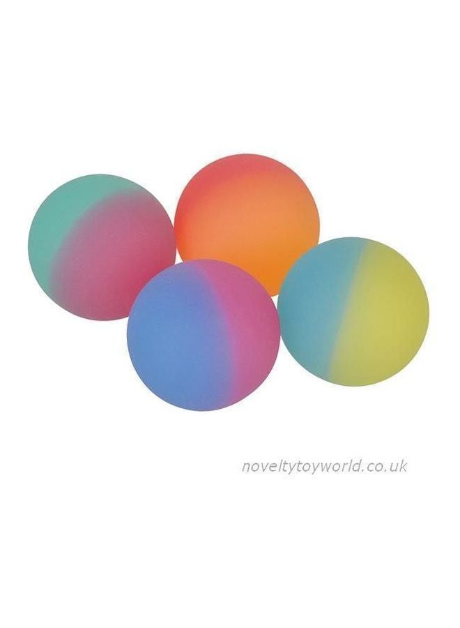 Unique Pack Of 8 Two Tone Bounce Balls 3cm - Image 3