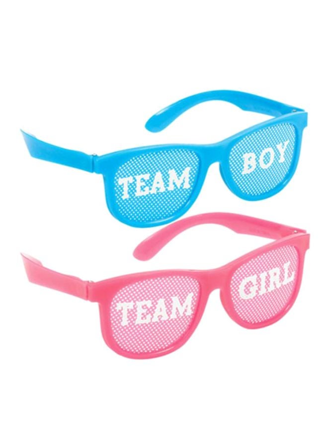 Amscan Set Of 10 Printed Eyeglasses