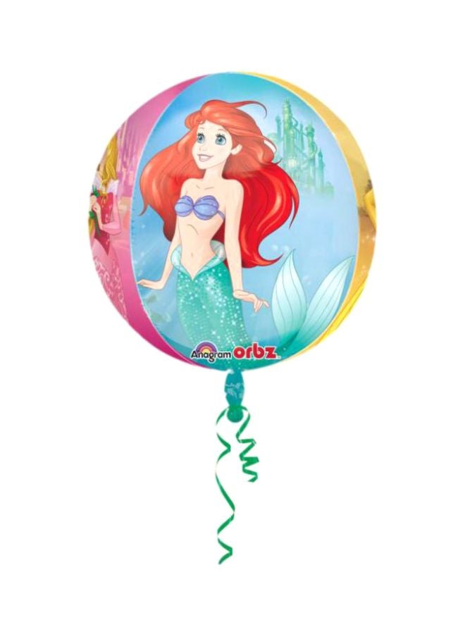 أناجرام بالون أوربز كبير بطبعة متعددة لأميرات الأحلام طراز G40 38x40سم - Image 2