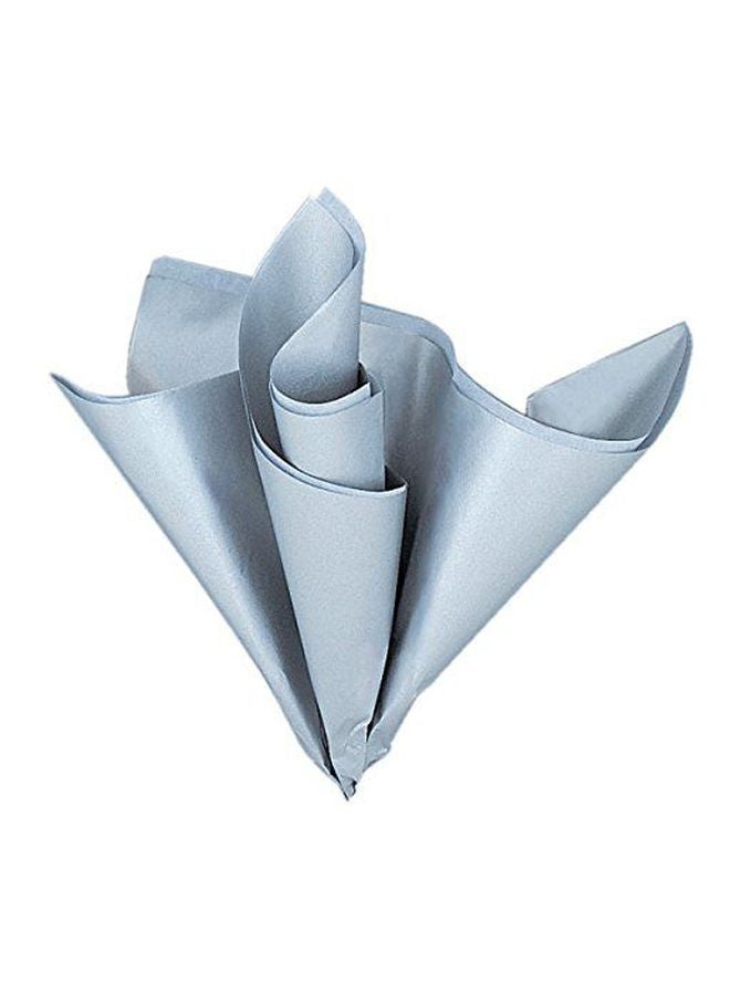 Unique 5 Metalli c Silver Tissue SheetsPack Of 5 20x20inch  - Image 3