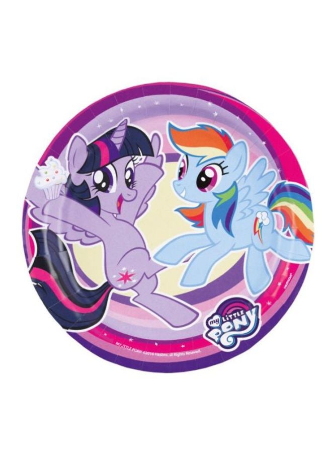 Amscan 8-Piece My Little Pony Printed Plate Set 7inch - Image 2