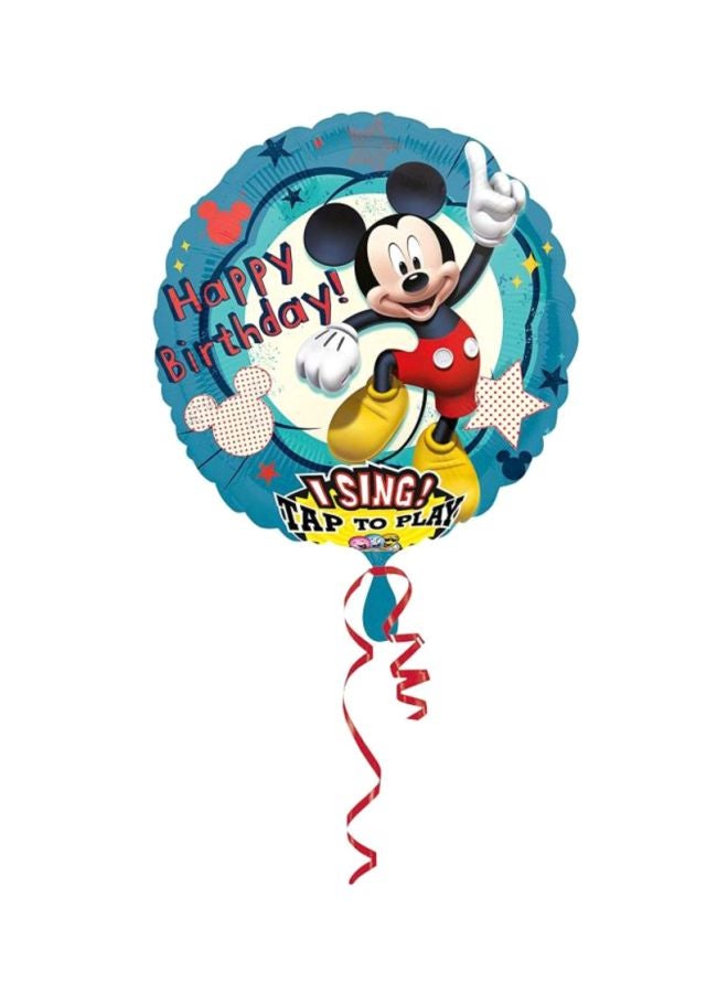 Amscan I Sing Printed Mickey Mouse Clubhouse Happy Birthday P75 28inch  - Image 2
