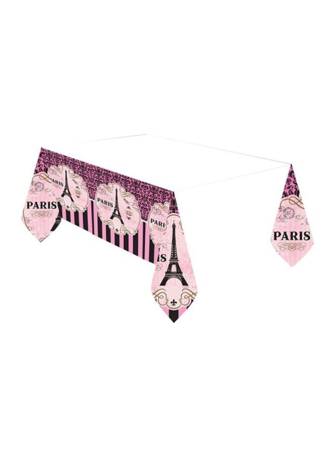 Amscan A Day In Paris Tablecover Rectangular, Birthday Party Decorations - Image 3
