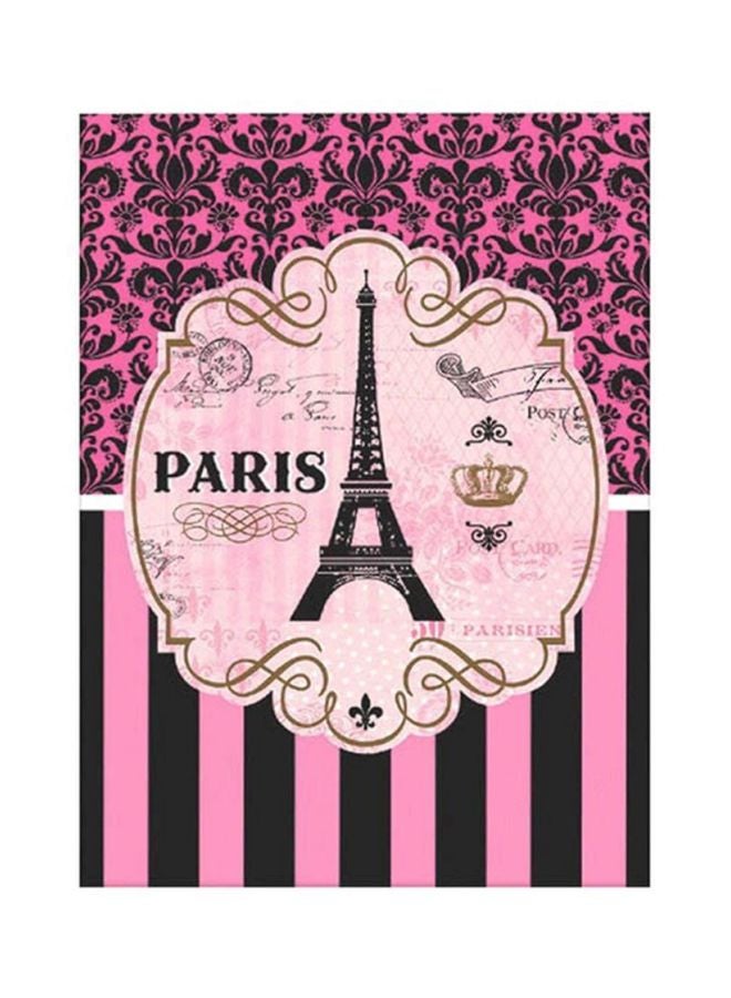 Amscan A Day In Paris Tablecover Rectangular, Birthday Party Decorations - Image 1