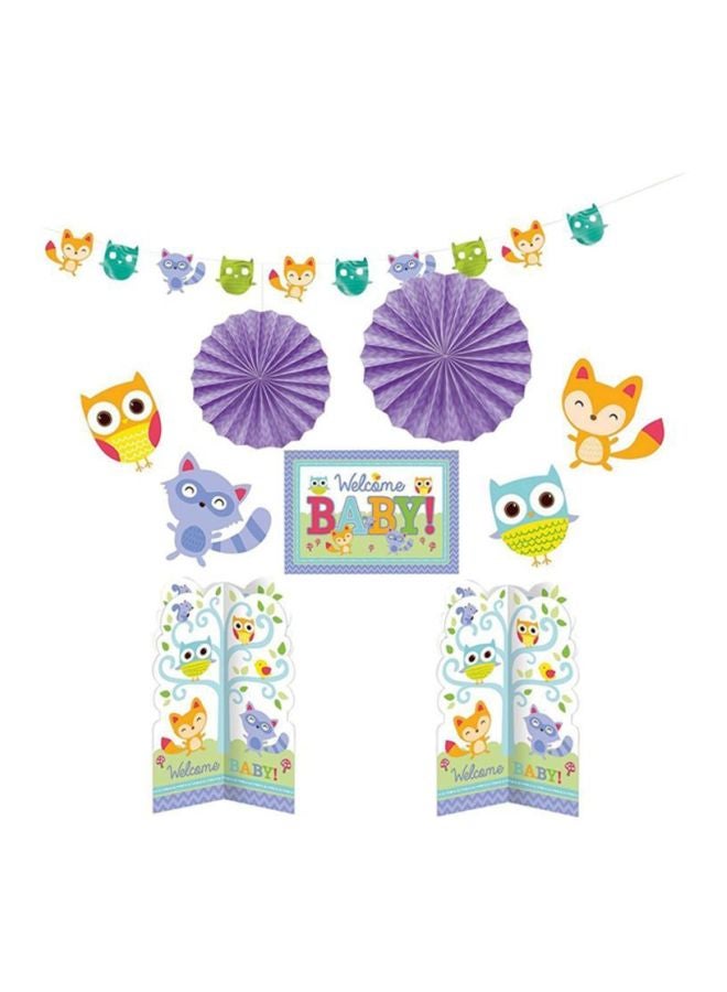 Amscan Woodland Welcome Room Decorating Kit Indoor Decorations Party Supplies - Image 1