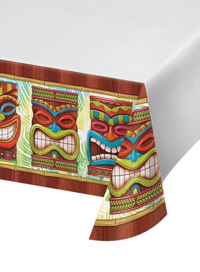 Amscan 3-Piece Tropical Tiki Table Cover Set - Image 3