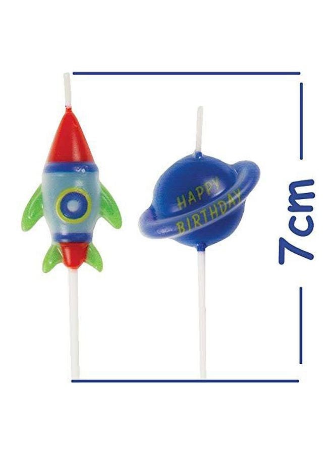 يونيك قطعة زينة علوية مضيئة لتزيين الكيك على شكل رقم "1" - Image 2