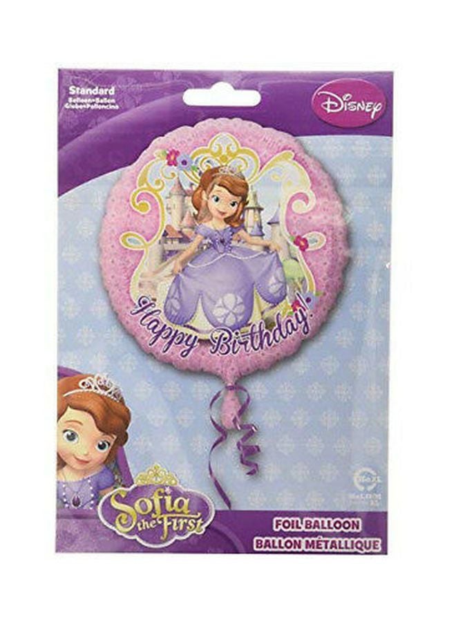Amscan Sofia: The First Birthday Balloon 18inch - Image 2