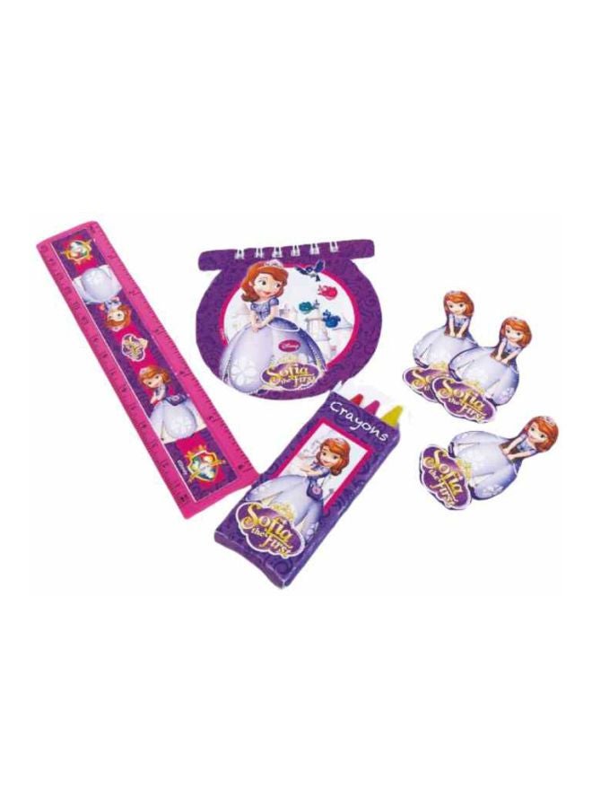 Amscan 20-Piece Sofia The First Stationery Party Set - Image 1