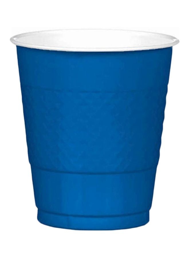 أمسكان طقم أكواب بلاستيك مكون من 20 قطعة