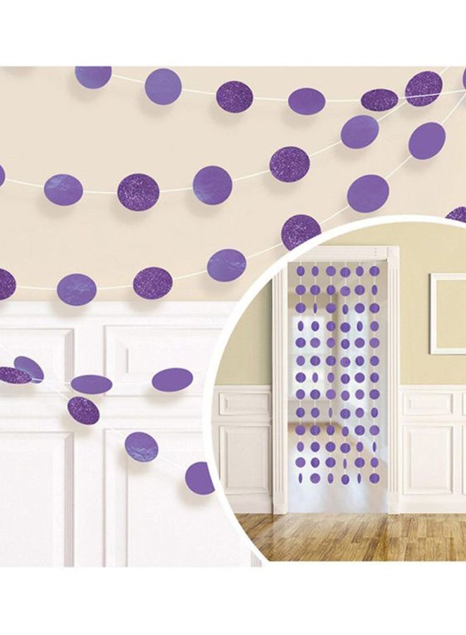 Amscan 6-Piece Round String Decoration Set 7feet Party Supplies 7feet - Image 2