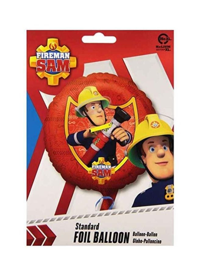 Amscan Fireman Sam Designed Balloon S60 18inch - Image 2