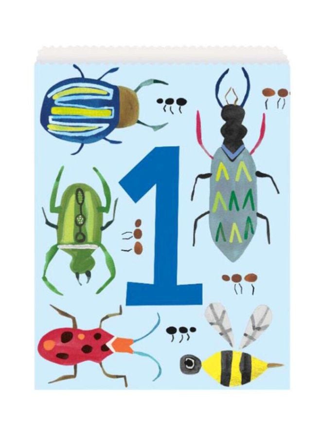 Unique 8-Piece Number 1 Bug Goodie Bag Set 8.7x6.5inch 