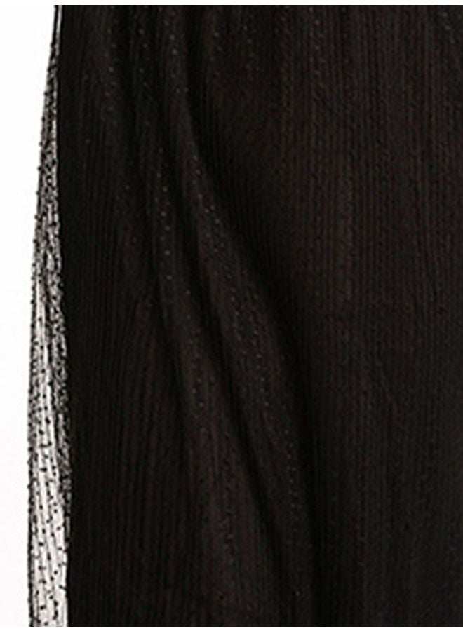 Generic - Mesh Polka Dot Dress Black - Image 1