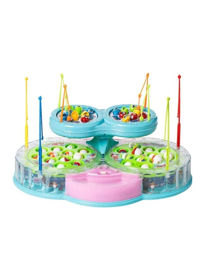 يونيك لعبة صيد السمك الموسيقية المغناطيسية