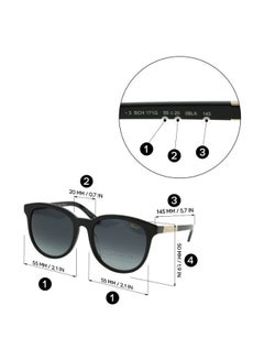 Chopard Women's UV-Protection Cat-Eye Sunglasses - Lens Size: 55 mm  - Image 2