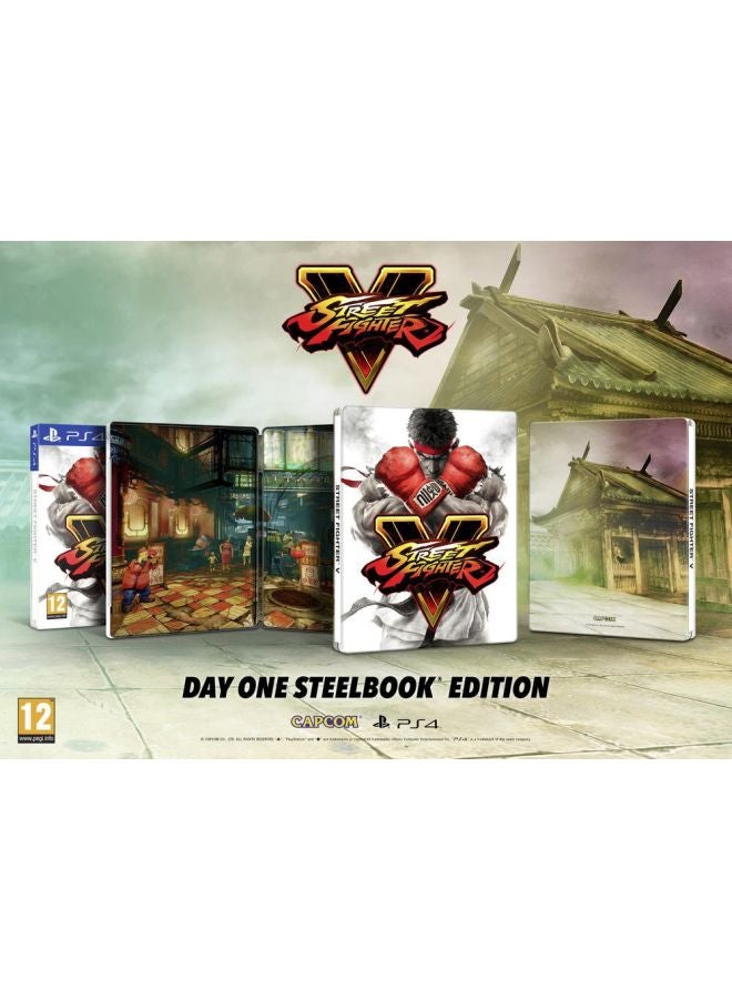 كابكوم لعبة Street Fighter V Steelbook Edition (نسخة دولية) - fighting - playstation_4_ps4 - Image 3