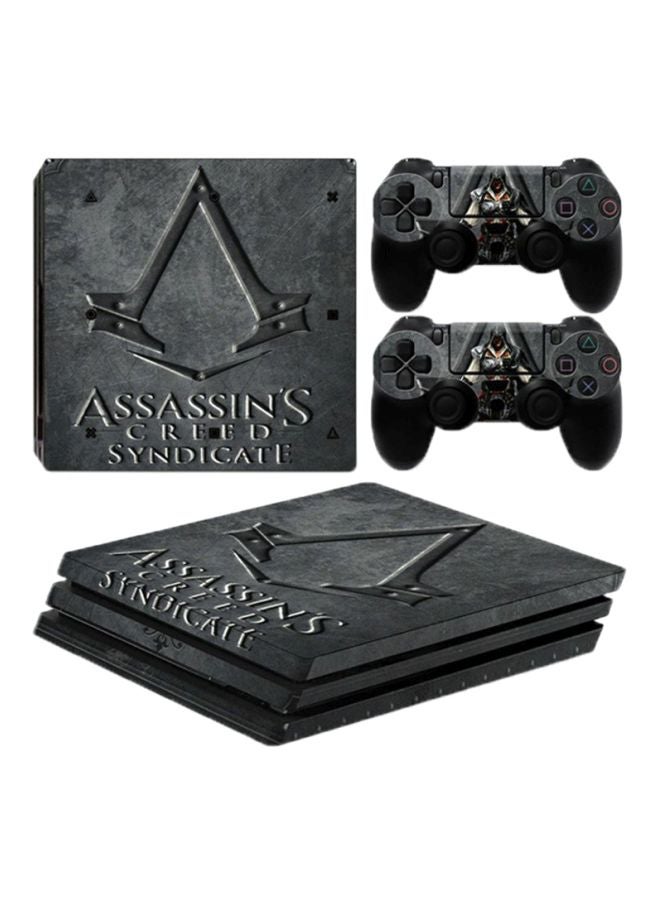 DATA FROG - Assassins Creed Printed Skins For PlayStation 4 Pro Console And Controller - Image 1